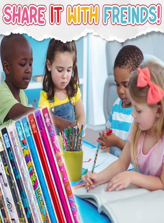 Playbees Premium HB #2 Pencils - Pre-Sharpened Wood Pencils for Writing, Drawing & School - Break-Resistant Graphite, Comfortable Grip - Bulk Pack for Office, Classroom & Home Use - Image 5